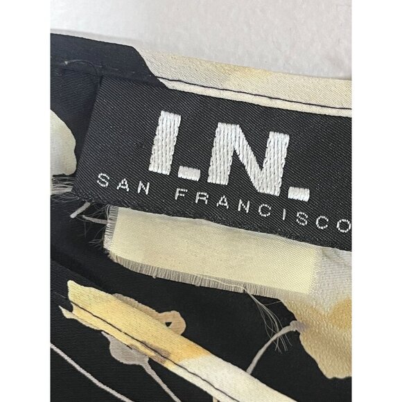 Vintage Floral Tank Mini S Black Retro Classic Chic Preppy Y2K Neutral HOCO 80s - Picture 2 of 10